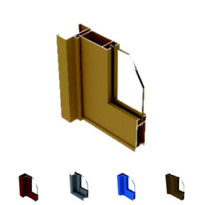 Aluminum Casement Door Profile