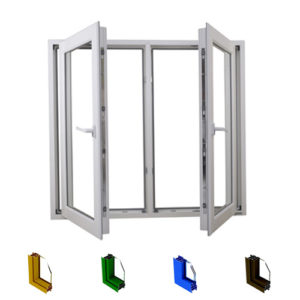 Aluminum casement window system