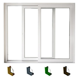 Aluminum sliding window system